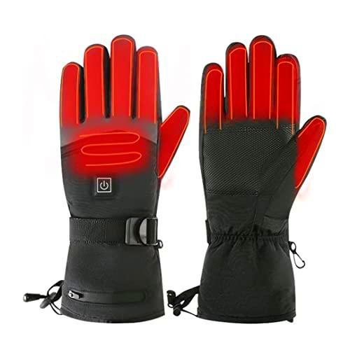 5000 mAh Guantes calefactores eléctricos para hombres y mujeres