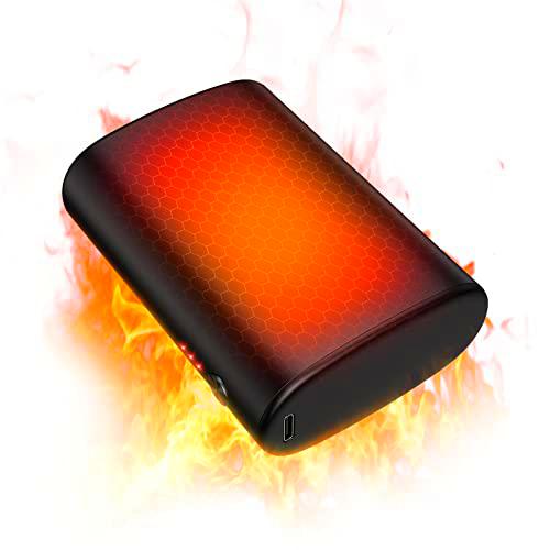 FAHEFANA Calentador de Manos Recargable, Calentador de Bolsillo