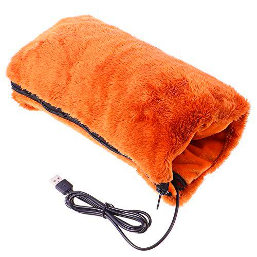 BESPORTBLE Almohada eléctrica de peluche suave para calentar las manos por USB
