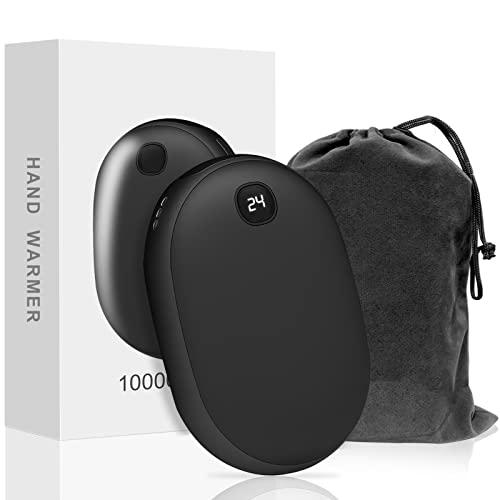 Calentador de Manos, Calentador de Bolsillo electrónico Recargable con Terapia de Calor