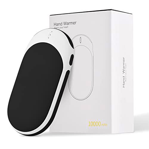 Calentador de manos recargable, 1 paquete de 10.000 mAh